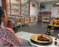 She is religious-minded and a great devotee of Lord Shiva.